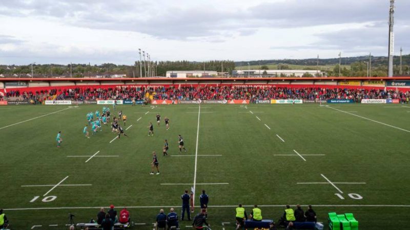 Pasto de CCGrass instalado para Munster Rugby