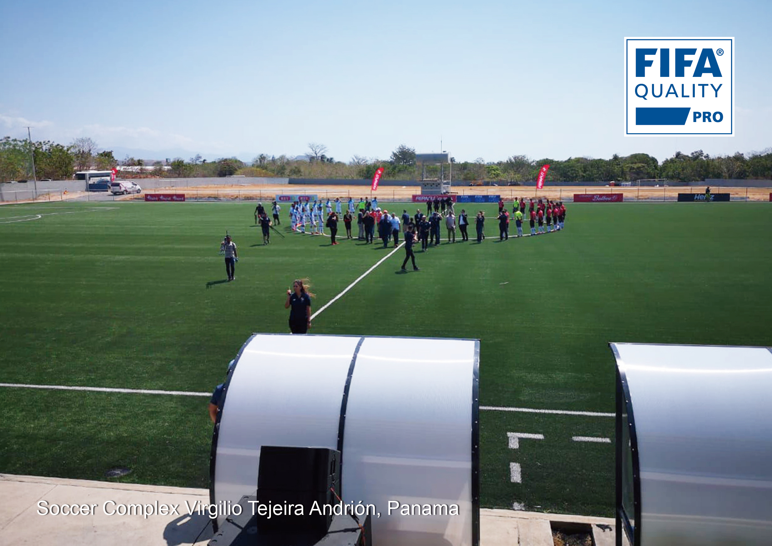 CCGrass ha completado un nuevo campo de FIFA Quality Pro en Panamá