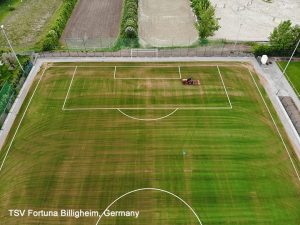 CCGrass cerca de completar su primer campo de césped artificial en Alemania 1