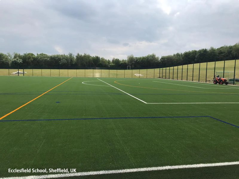 Actualización de la cancha de la escuela Ecclesfield 1