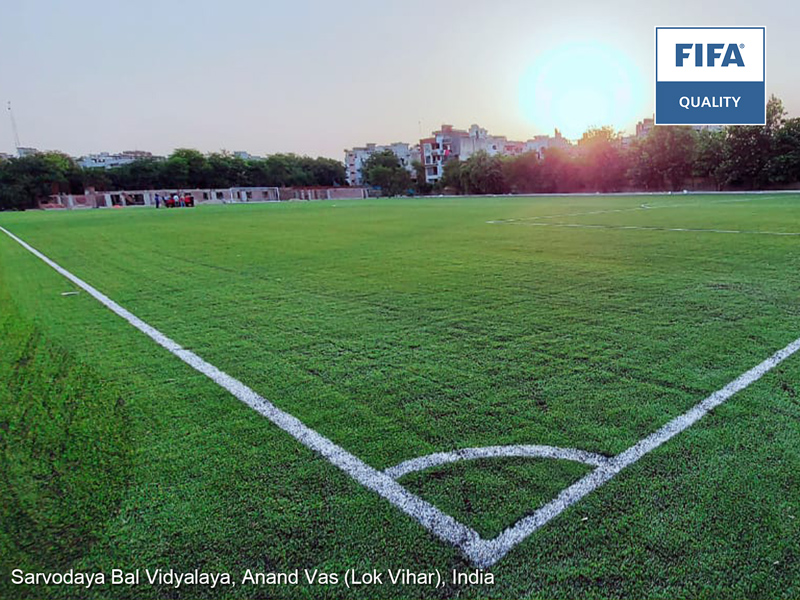 Noticias relevantes: https://www.ccgrass.com/ccgrass-completed-a-fifa-quality-pitch-in-india/