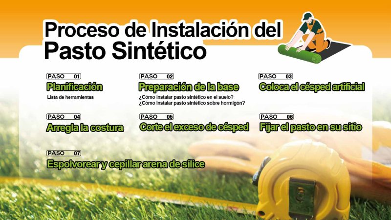 Cómo Instalar Pasto Sintético | Última Guía de CCGrass 2024