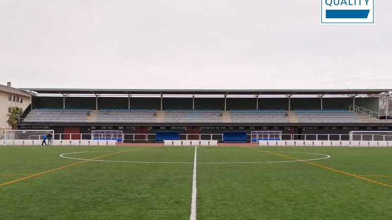 Campo de FIFA Quality para el Estadio Municipal de Frajanas en España