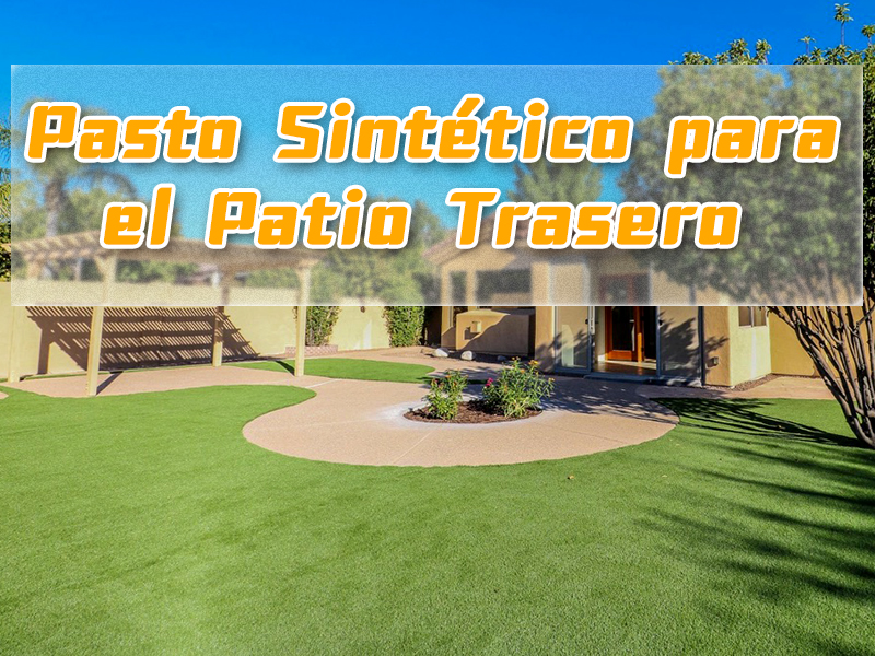 CCGrass, pasto sintético para el patio trasero