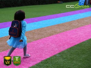 CCGrass, césped sintético para niños, Rainbow Grass