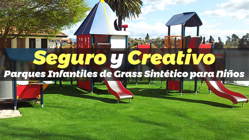 CCGrass, grass sintético seguro y creativo para parques infantiles