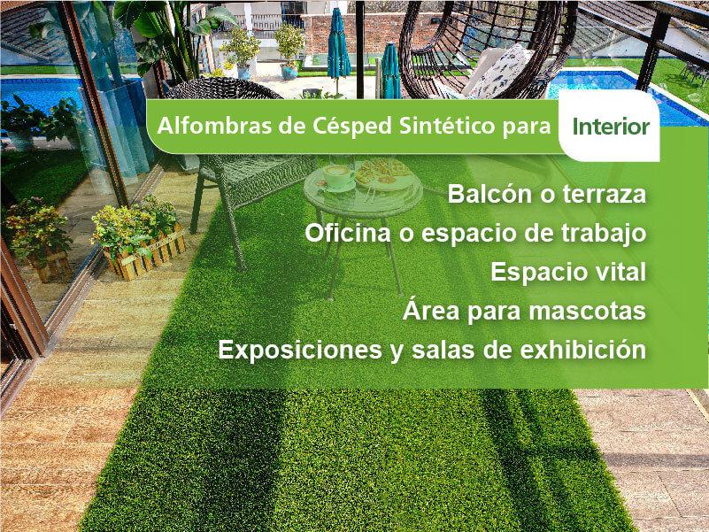 CCGrass, Alfombras de césped sintético para interior