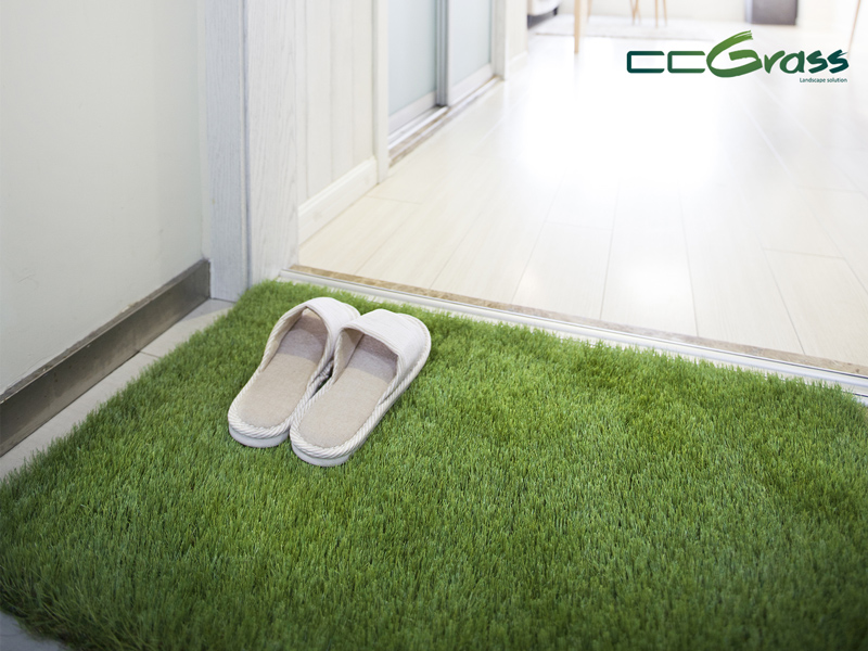 CCGrass, Felpudo antideslizante de césped artificial