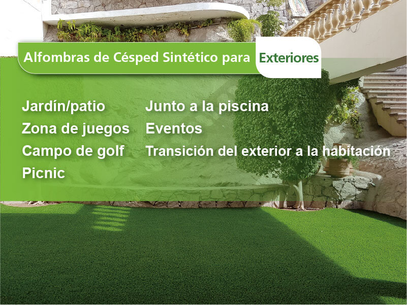 CCGrass, alfombras de césped sintético para exteriores