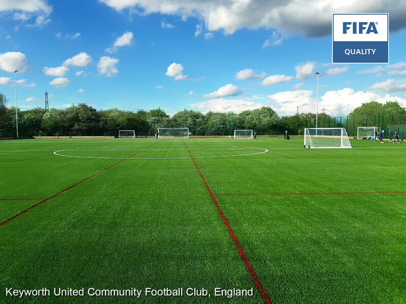 CCGrass, campo de futbol artificial, Inglaterra