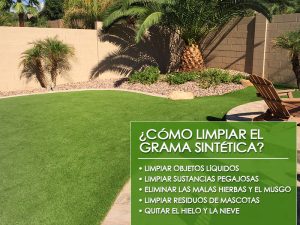 Cómo limpiar el césped artificial
