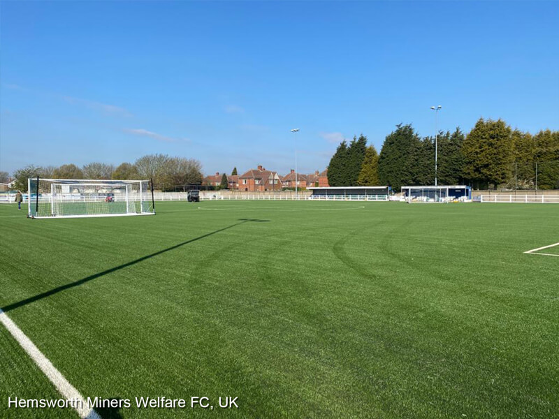 CCGrass, cancha de fútbol sintético, Hemsworth Miners Welfare FC