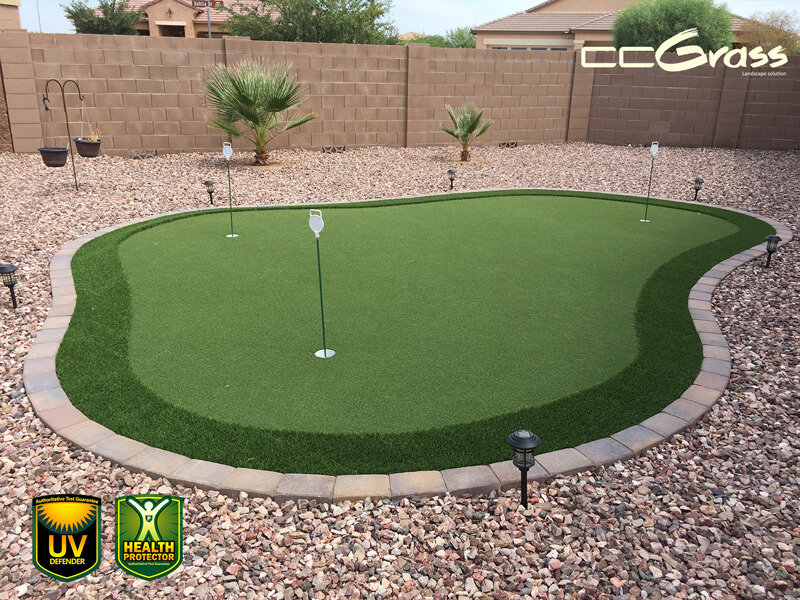 CCGrass, putting green en el patio trasero