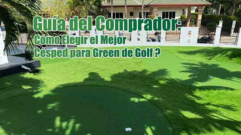 Guía del Comprador: Cómo Elegir el Mejor Césped para Green de Golf