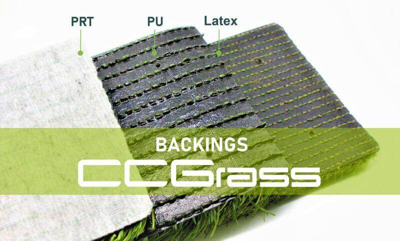 CCGrass, opciones de respaldo de césped