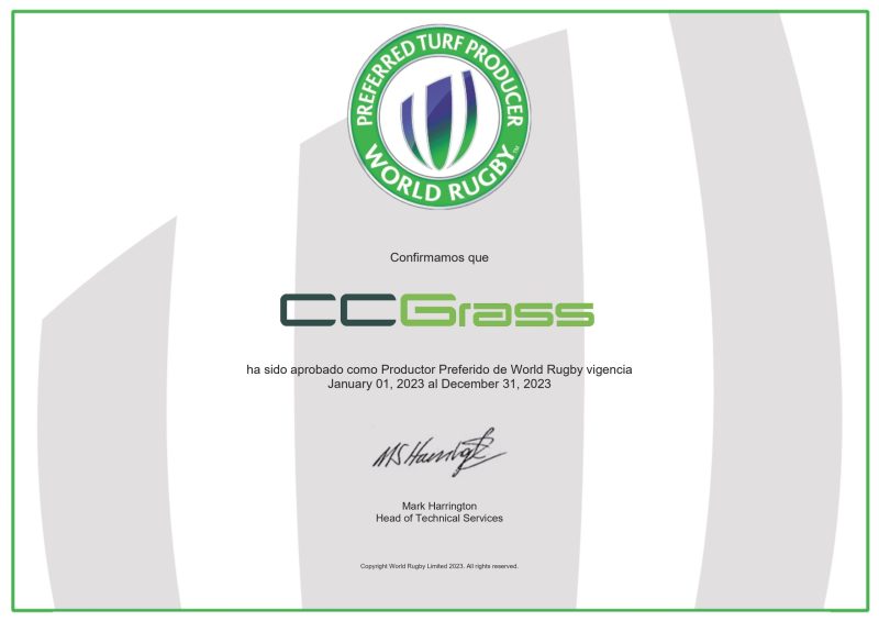 2023 PTP Certificate for CC Grass_Spanish