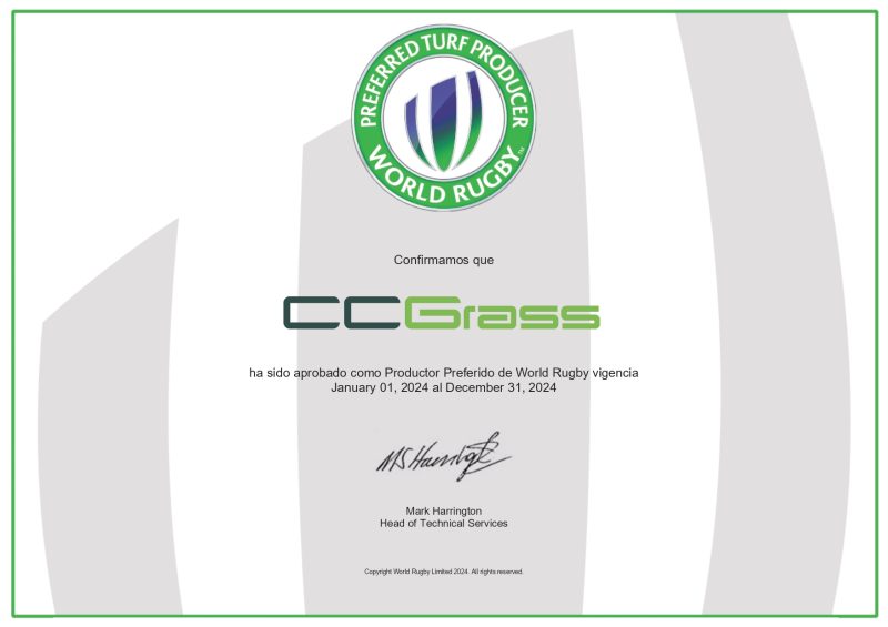 PTP Certificate for CC Grass-2024