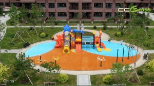 13-Césped Sintético en Parques Comunitarios