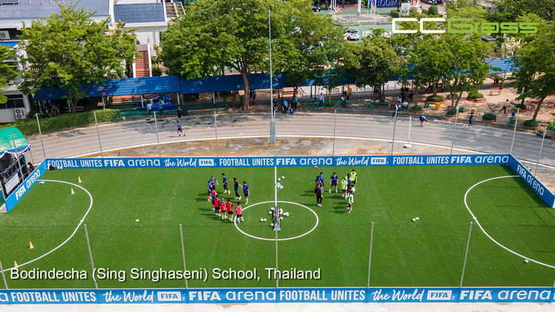 Campo del Proyecto FIFA Arena en Tailandia