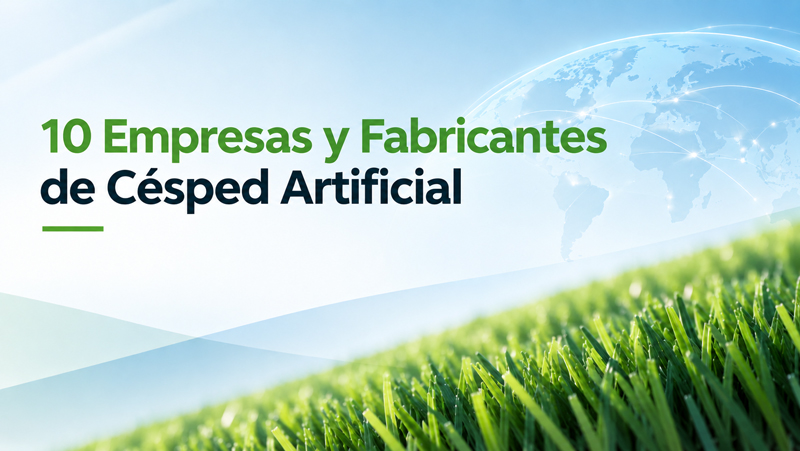 10 Empresas y Fabricantes de Césped Artificial