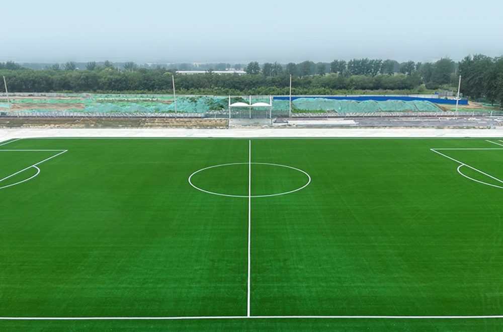 Yizhuang Xincheng Primary School Football Field Attached To Renmin University, China