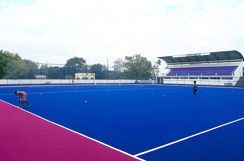 SDAT Velumanickam Hockey Stadium Tamil Nadu Chennaiindia