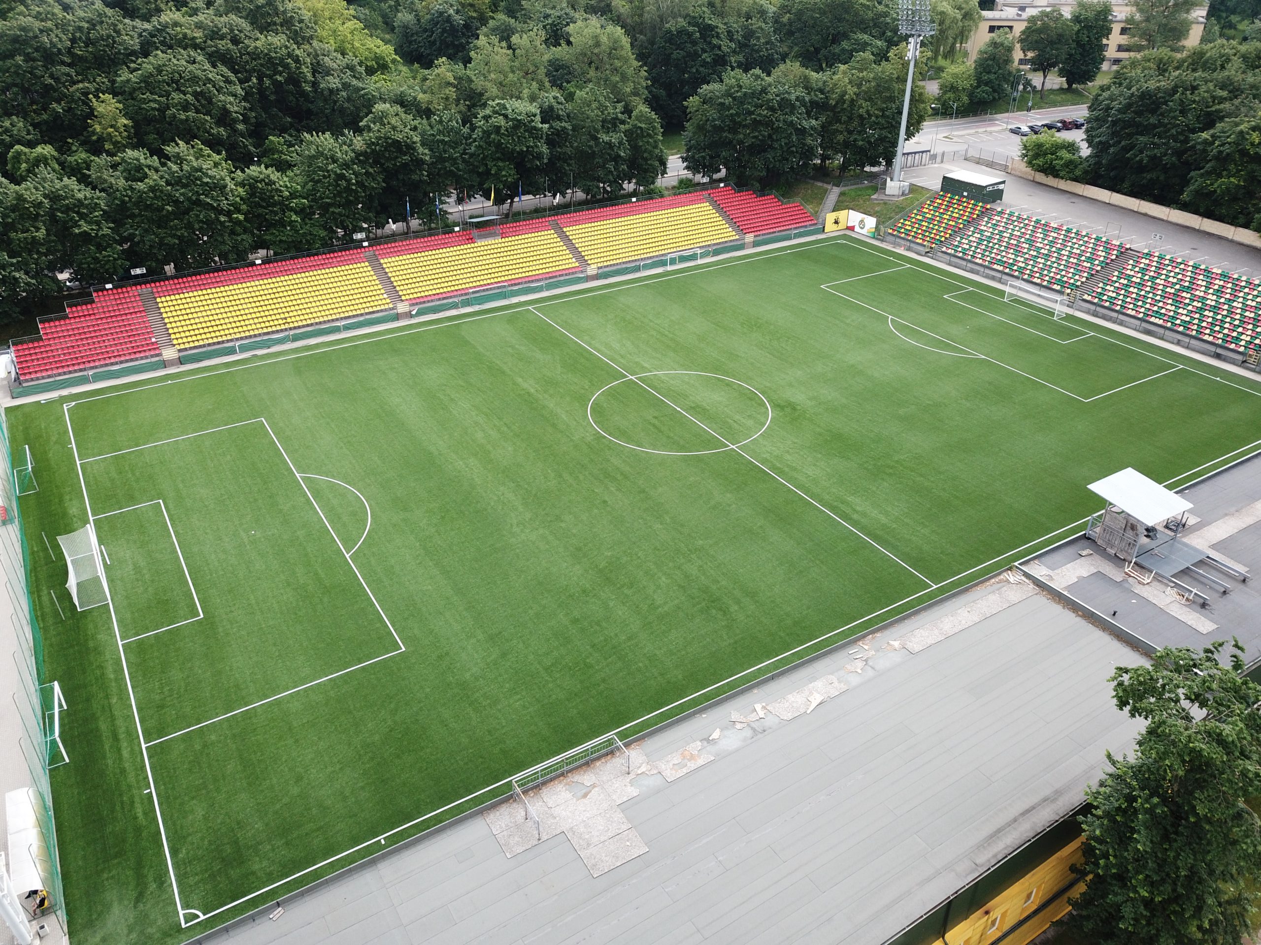 Lff Stadium, Vilnius（lithuania） - Líder em fabricação de pasto sintético