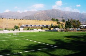 Установка CCGrass для клуба Ивана Заморано