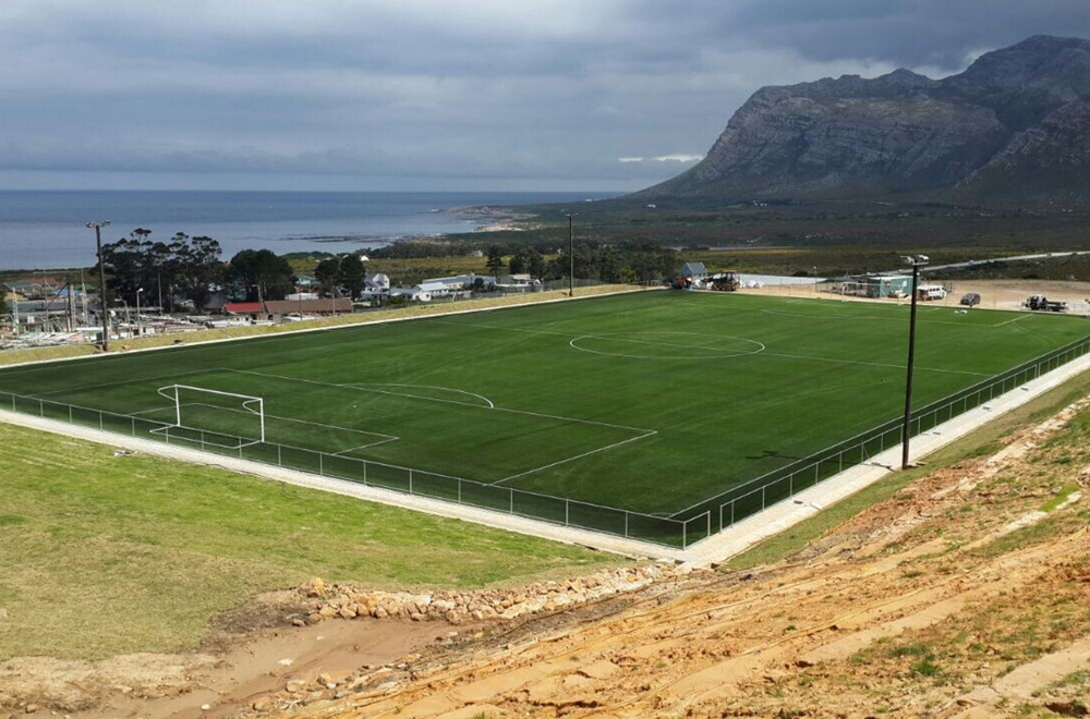 Soccer Field Kleinmond – Kleinmond (south Africa)