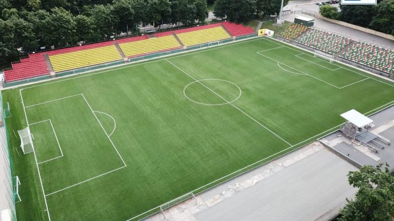 CCGrass установила сертифицированное FIFA Quality Pro поле в Литве