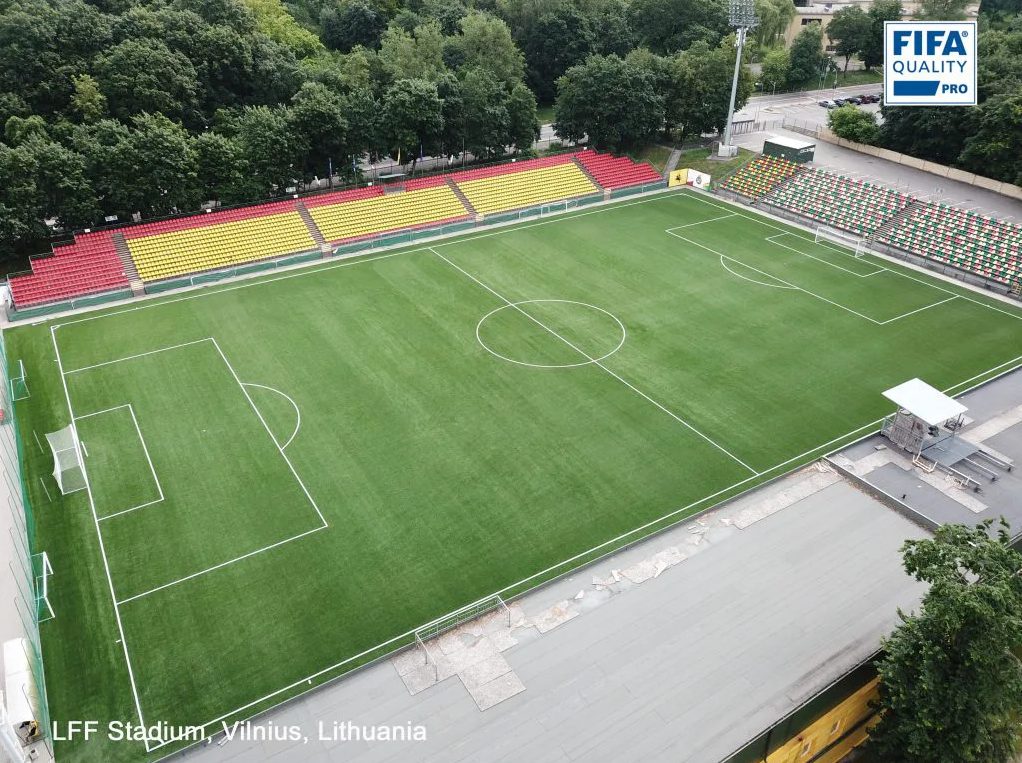 CCGrass complete FIFA Quality Pro pitch in Lithuania 1