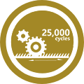 25000 циклов