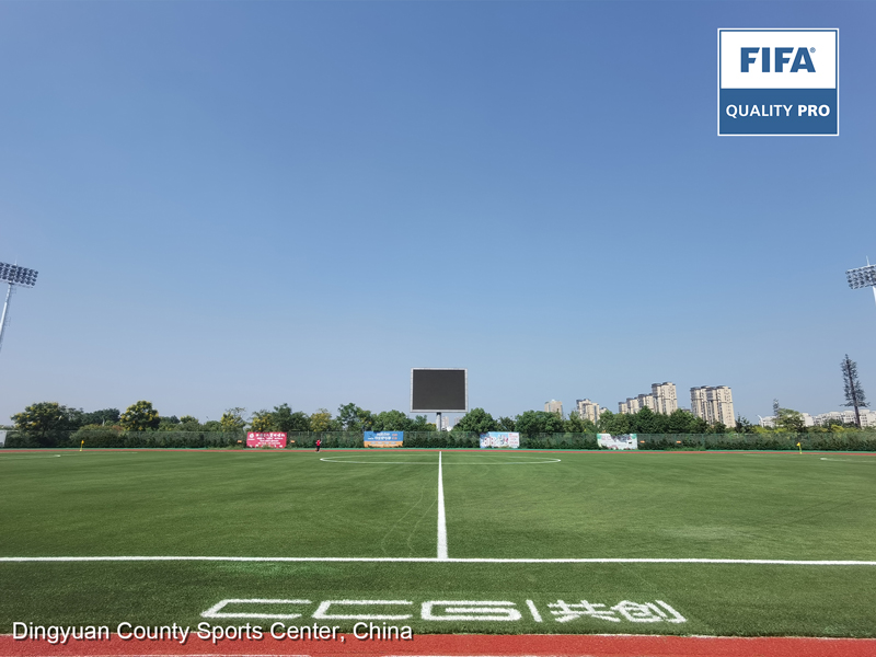 CCGrass, футбольное поле, Китай