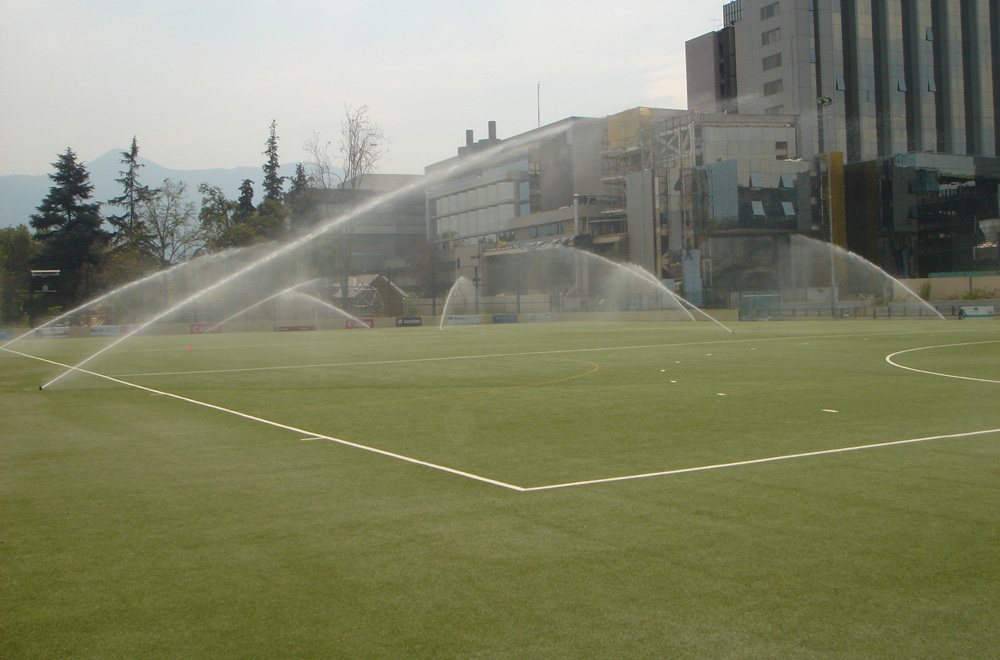 Professional water-based hockey field in China