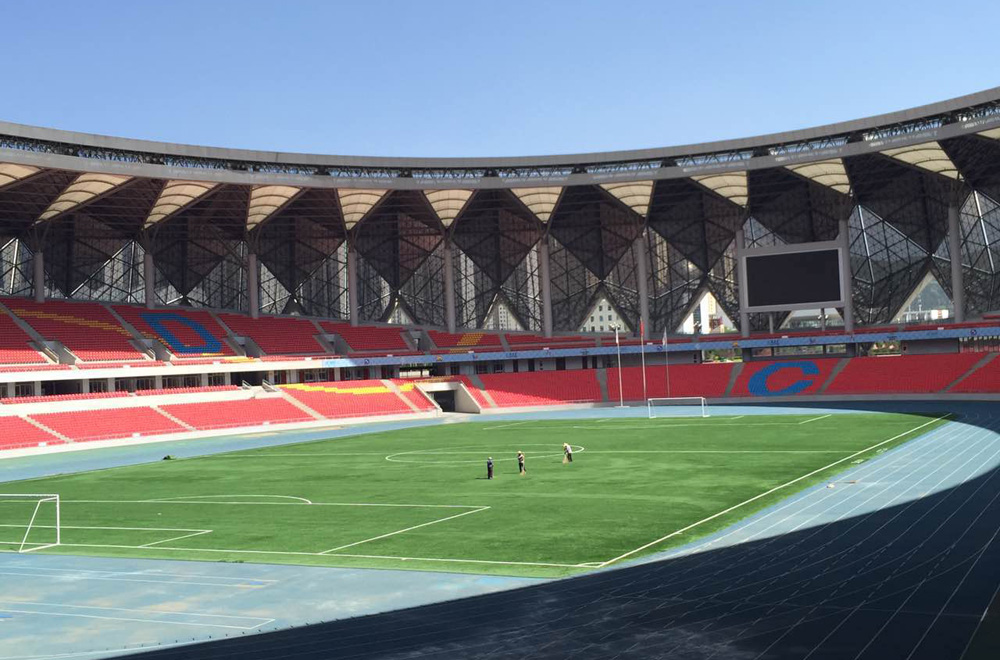 CCGrass artificial grass football FIFA field Qinghai-Province-Sports-Center-Stadium,-China-2