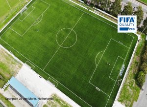 CCGrass artificial grass factory FIFA quality pro football field Sportpark Jo van Marle-Netherlands