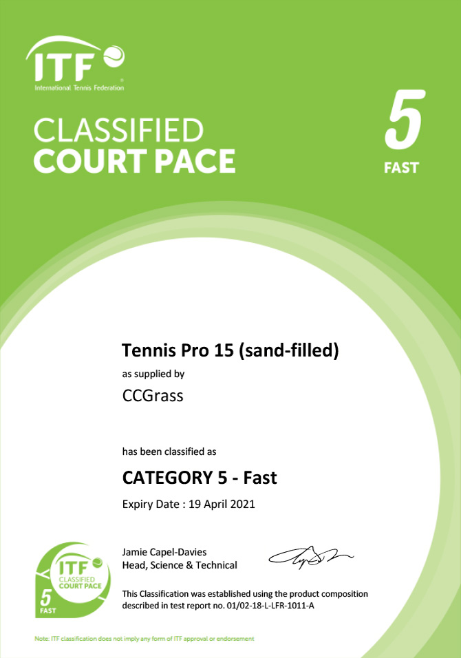 Tennis Pro 15 (sand-filled)