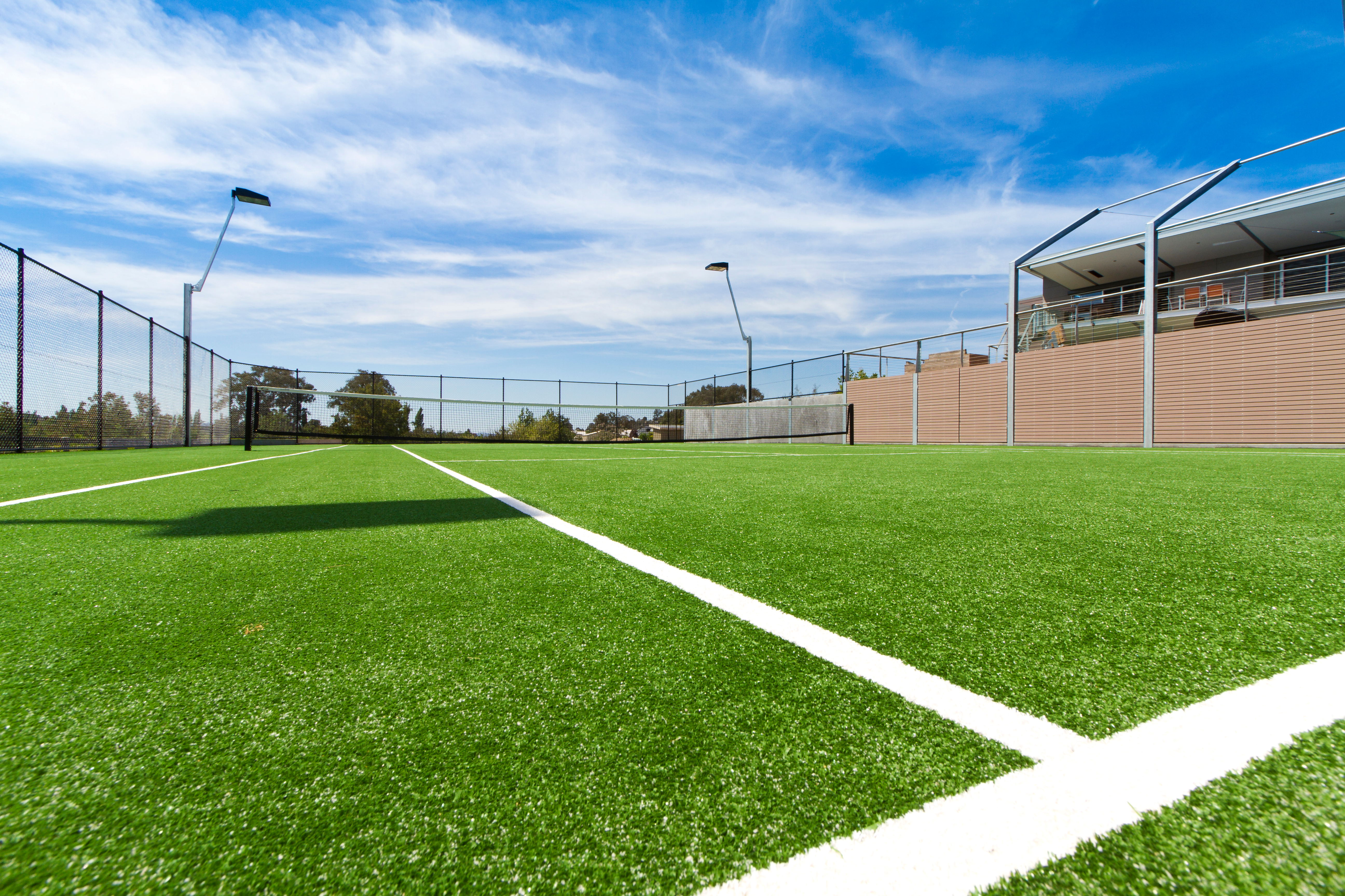 Vital role of surface for tennis grass court