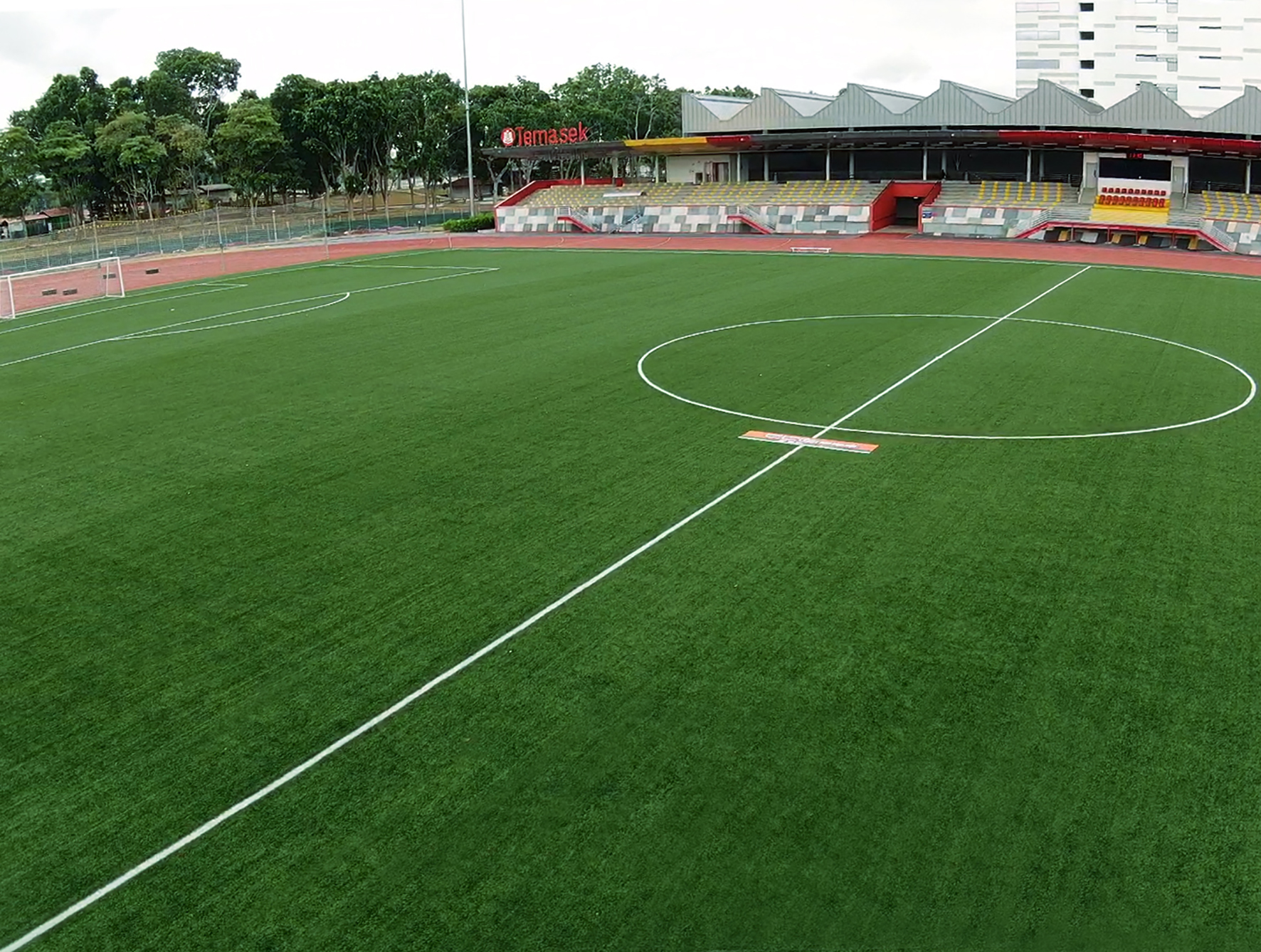 Temasek Polytechnic, Singapore-CCGrass FIFA quality pro field