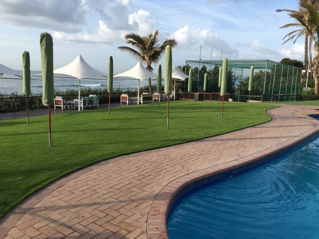 Hotels using artificial grass instead of natural grass