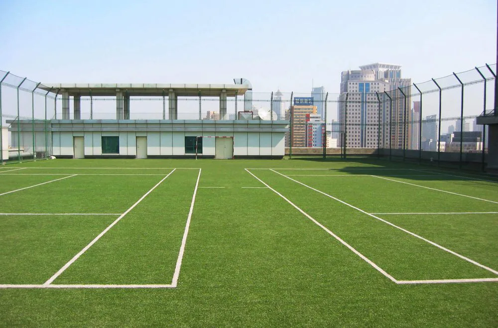 Rooftop Tennis Court Turf Surface (China)