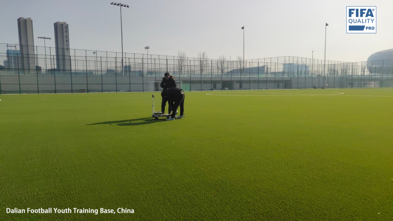 CCGrass supplies for Dalian Youth Football Training Base in China
