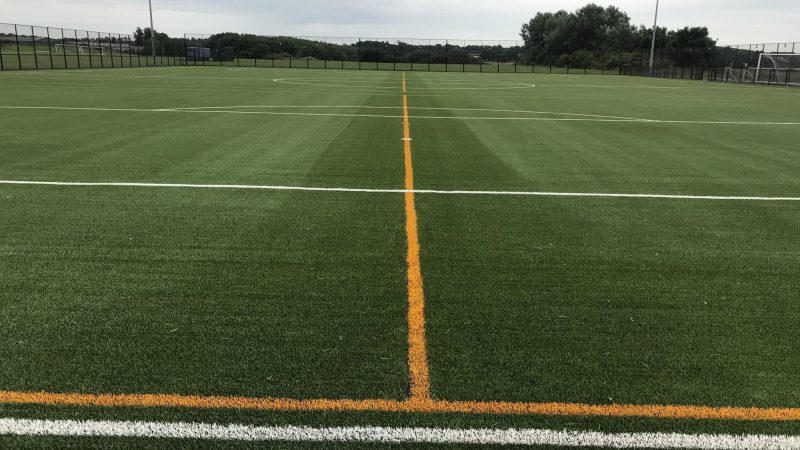 Rossington All Saints Academy pitch ready for play