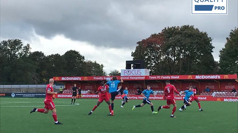 Hemel Hempstead First National South Game on Their New Pitch