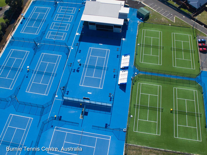 World class tennis facility for Burnie Tennis Club