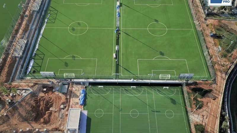 Four football pitches in Shenzhen Youth Football Training Base, China, have passed FIFA certification