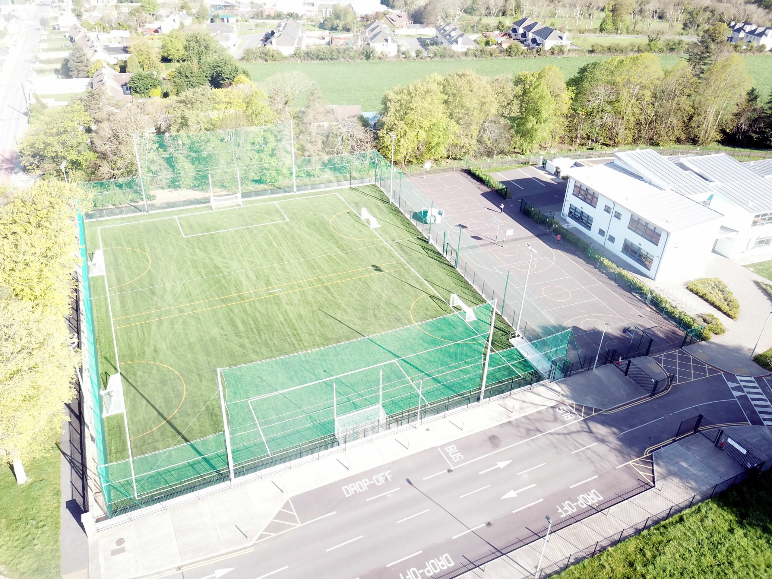 CCGrass, football pitch, Nagle Rice Community Centre, Ireland
