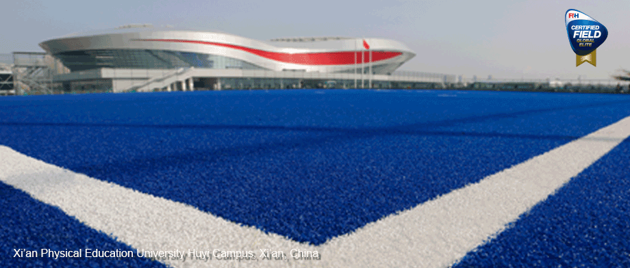 CCGrass won 3 Global Elite level hockey fields, contributing to the Chinese National Games
