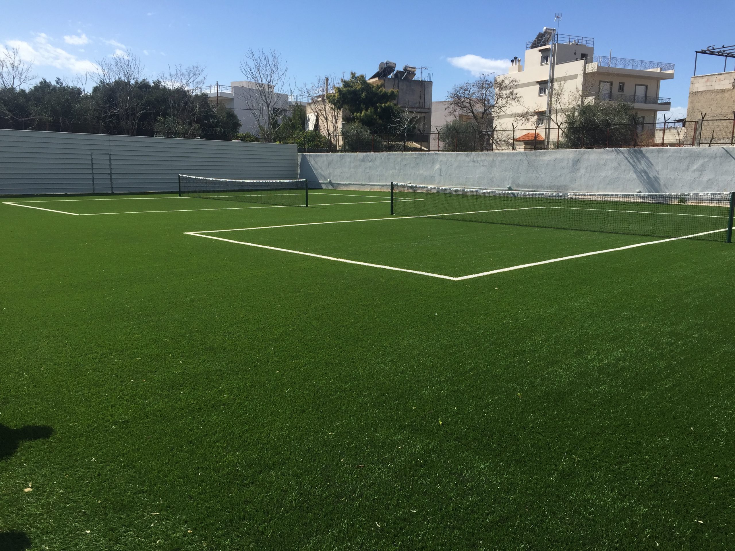 CCGrass, tennis field, Community Artificial Grass Facility, Greece