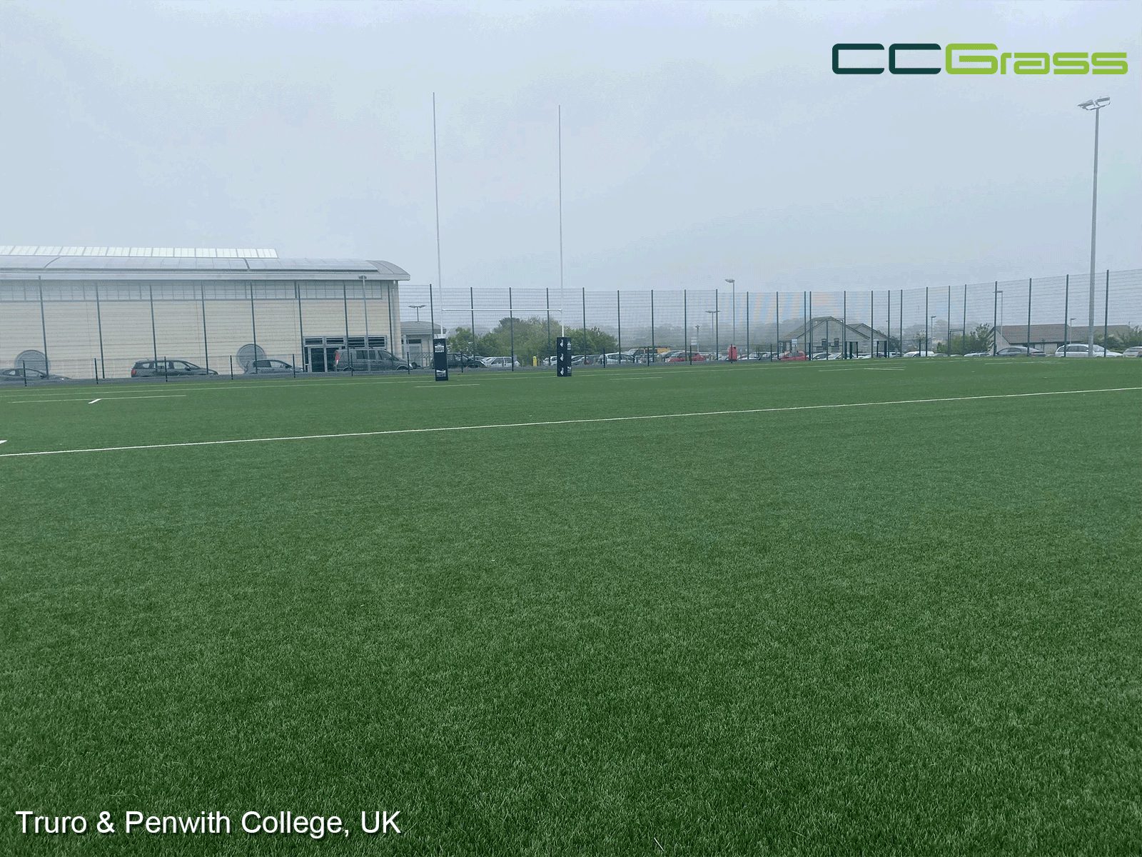 CCGrass, football field, Truro & Penwith College
